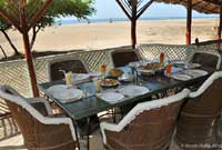 The Beach At Mandvi Palace  Restaurant  with beach