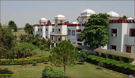 Aravali Resorts Side View