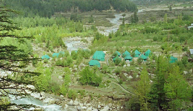 The Green Sangla Valley, Baikunth Adventure Camps Sangla