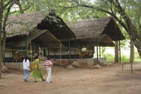 Cauvery fishing camp log huts 