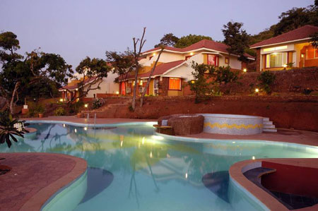 Nirvana Hermitage,Nirvana Hermitage Resort, Anjuna, North Goa,Nirvana Hermitage is a secluded property, though in the heart of Anjuna. It is a complete hideout, on top a hillock, away from the hustle and bustle of civilization.