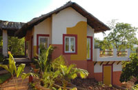 Nirvana Hermitage,Nirvana Hermitage Resort, Anjuna, North Goa,Nirvana Hermitage is a secluded property, though in the heart of Anjuna. It is a complete hideout, on top a hillock, away from the hustle and bustle of civilization.