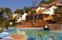 Nirvana Hermitage,Nirvana Hermitage Resort, Anjuna, North Goa,Nirvana Hermitage is a secluded property, though in the heart of Anjuna. It is a complete hideout, on top a hillock, away from the hustle and bustle of civilization.