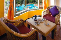 Nirvana Hermitage,Nirvana Hermitage Resort, Anjuna, North Goa,Nirvana Hermitage is a secluded property, though in the heart of Anjuna. It is a complete hideout, on top a hillock, away from the hustle and bustle of civilization.