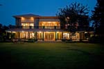 A Golden Turtle Farm NIght View