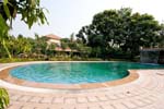 Golden Turtle Farm Pool Side View