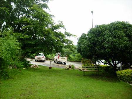 Yorks Health Resort Lawn side