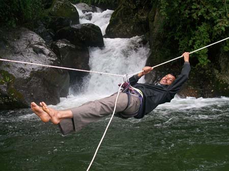 Churwadhar-Camping-Rajgarh-Himachal-Pradesh-Adventure-Activities-River-Crossing-Activity