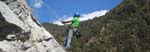 Visitors-performing-Rock-Climbing-Churwadhar-Camping-Rajagarh-Himachal-Pradesh