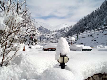 Snow at Resort