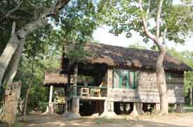 Cauvery fishing camp log huts