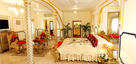 The LaLiT Laxmi Vilas Palace Room View