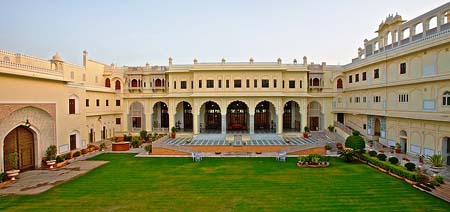 The LaLiT Laxmi Vilas Palace inner View
