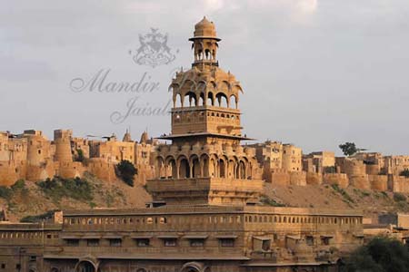 A Mandir Palace Out Side View