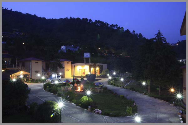 A Shikha Inn Resort Night View