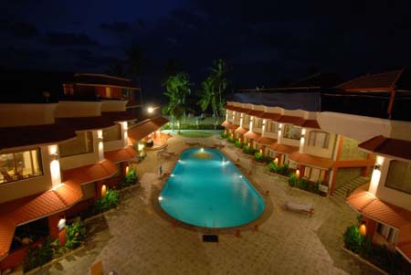 Pool Night View