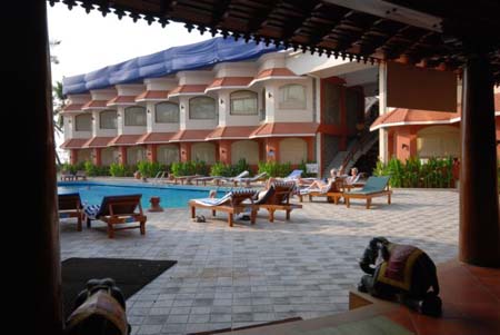 Pool Side View