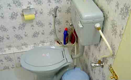 One bedroom Non a/c Toilets 
